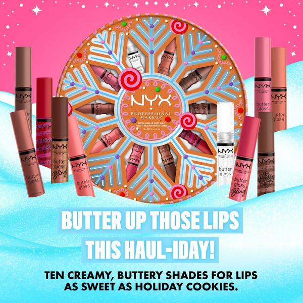 NYX Professional Makeup Holiday Butter Gloss Vault Lip Gloss #9