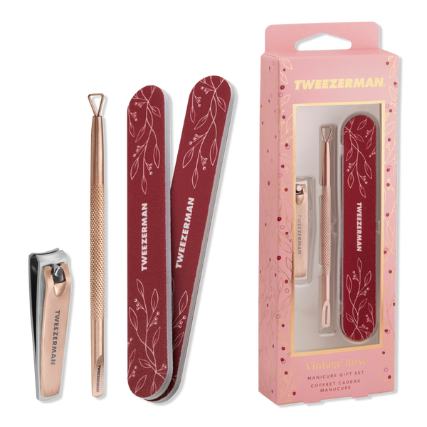Tweezerman Vintage Rose Manicure Gift Set #1