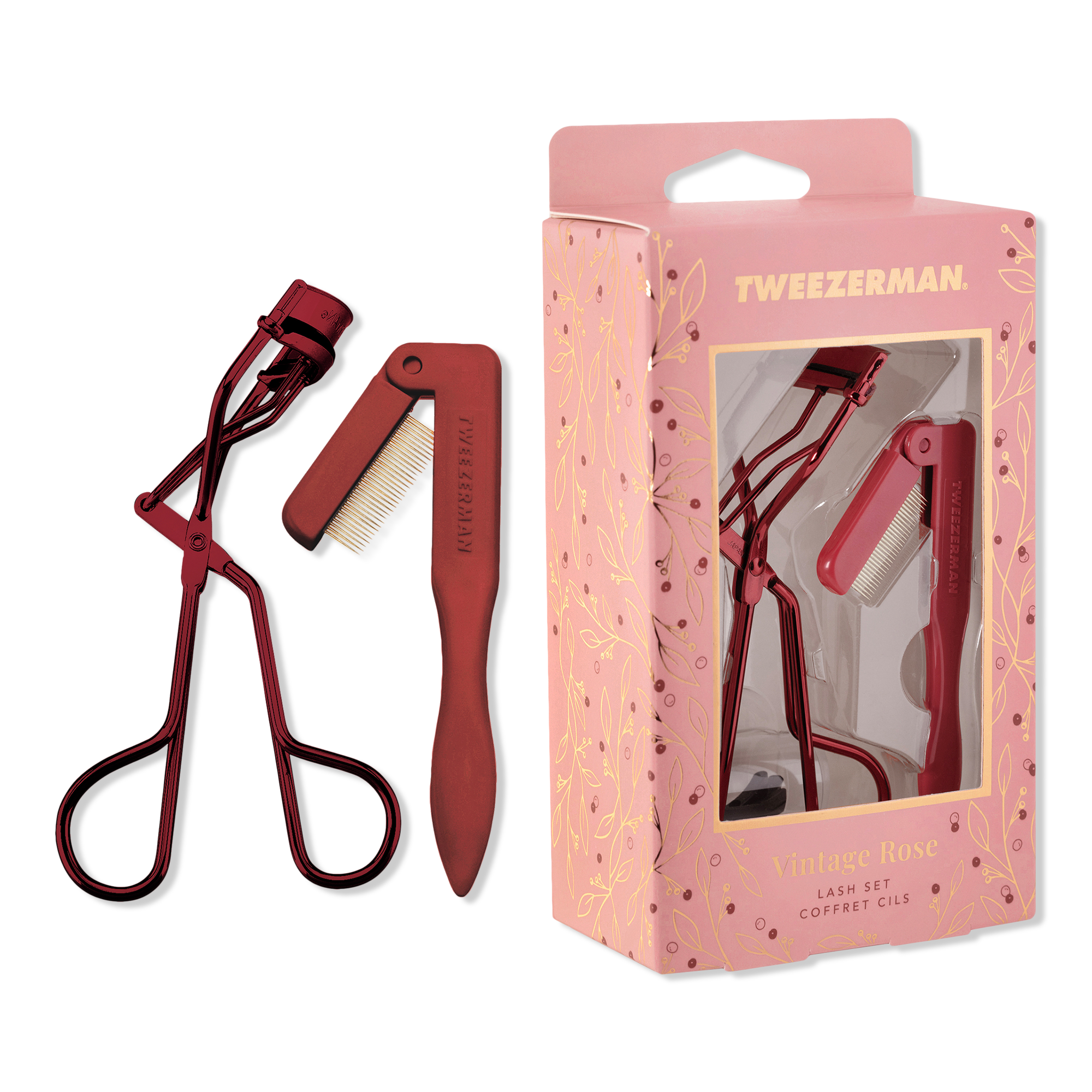 Tweezerman Vintage Rose Lash Gift Set #1