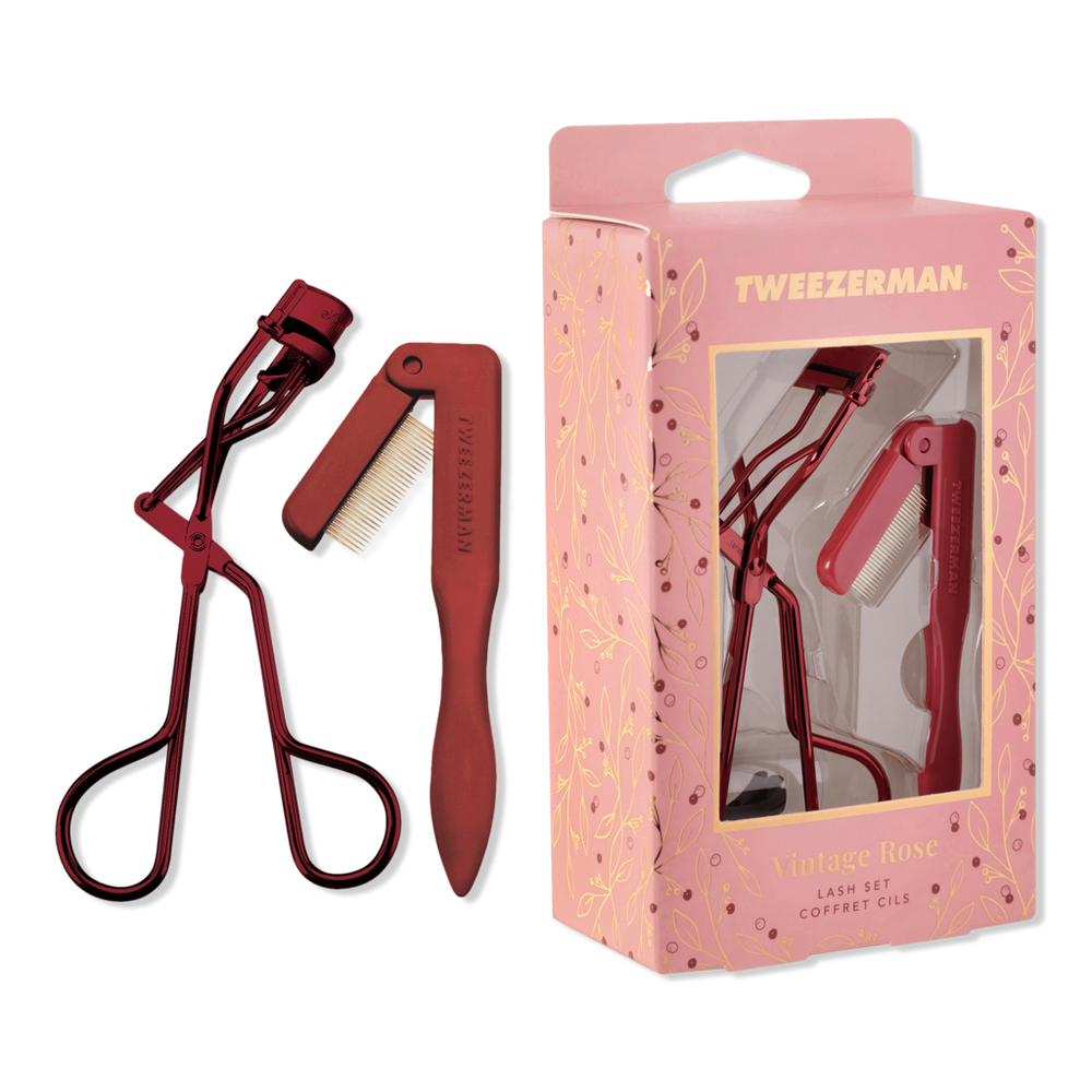 Tweezerman Vintage Rose Lash Gift Set