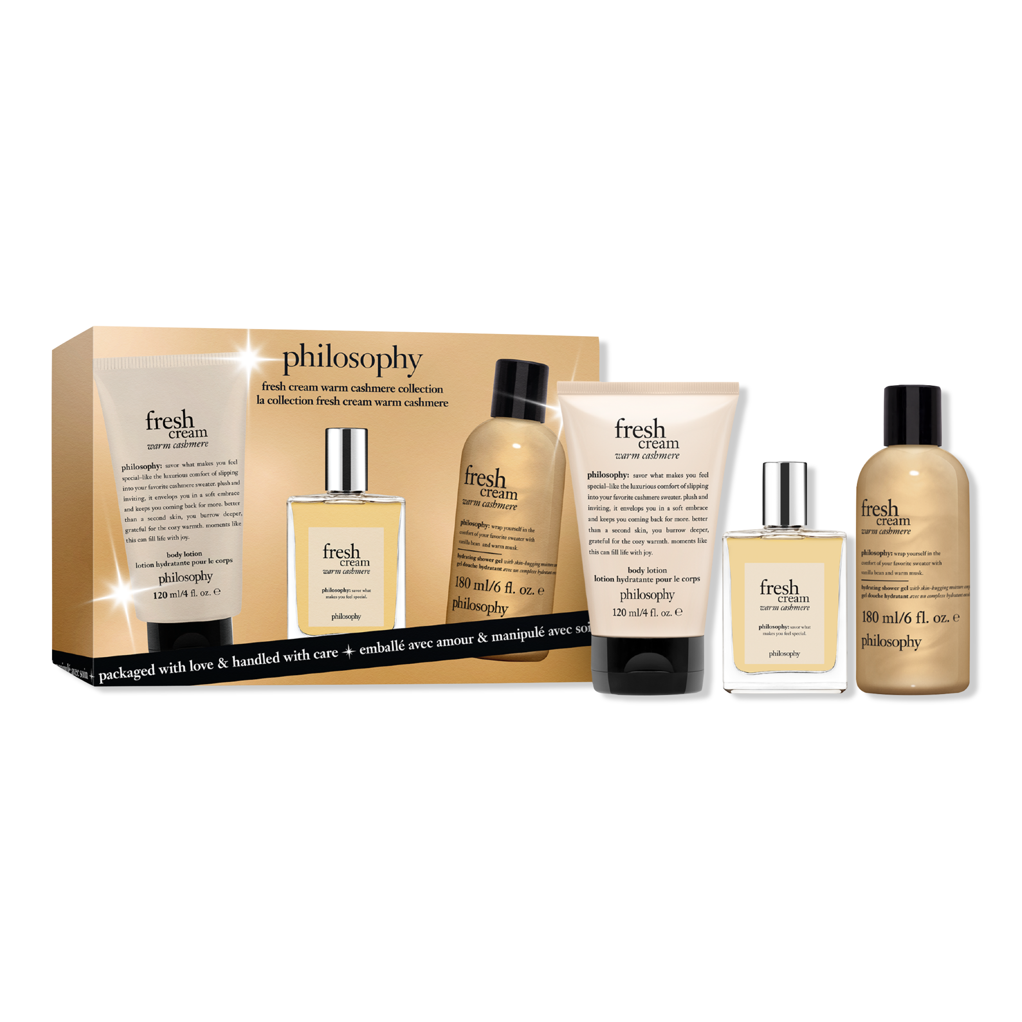 Philosophy Fresh Cream Warm Cashmere Eau de Toilette Trio Gift Set #1