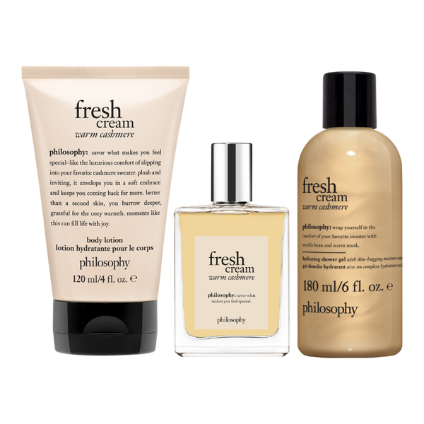 Philosophy Fresh Cream Warm Cashmere Eau de Toilette Trio Gift Set #2