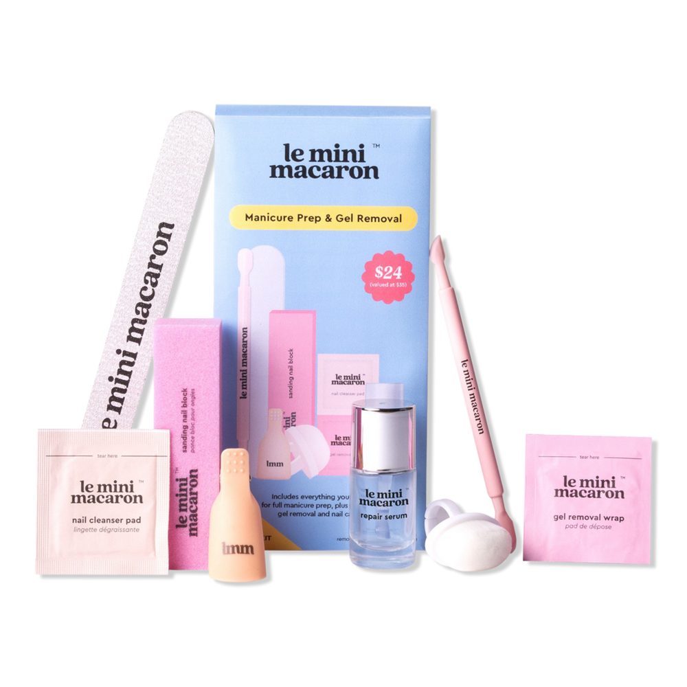 Le Mini Macaron Ultimate Gel Prep & Removal Starter Kit
