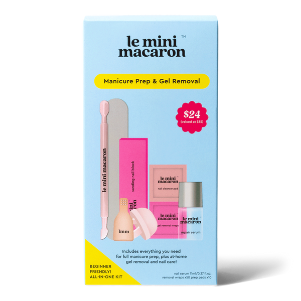 Le Mini Macaron Ultimate Gel Prep & Removal Starter Kit #2