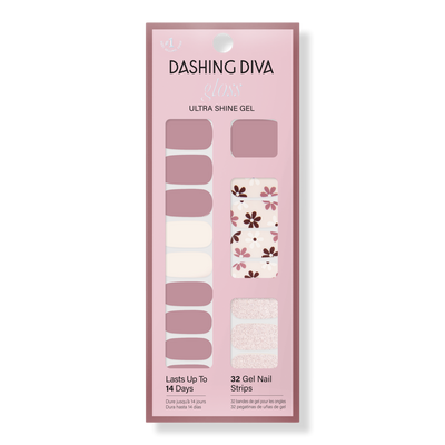 Dashing Diva Mocha For 2 GLOSS Gel Nail Polish Strips