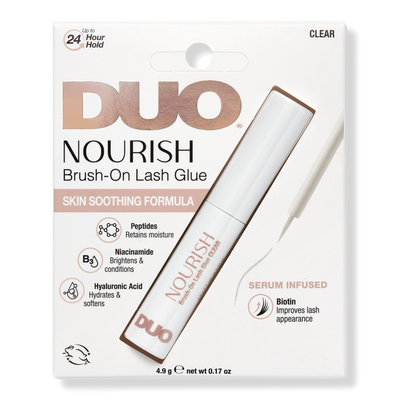 Ardell DUO Nourish Brush-On Lash Glue in Clear