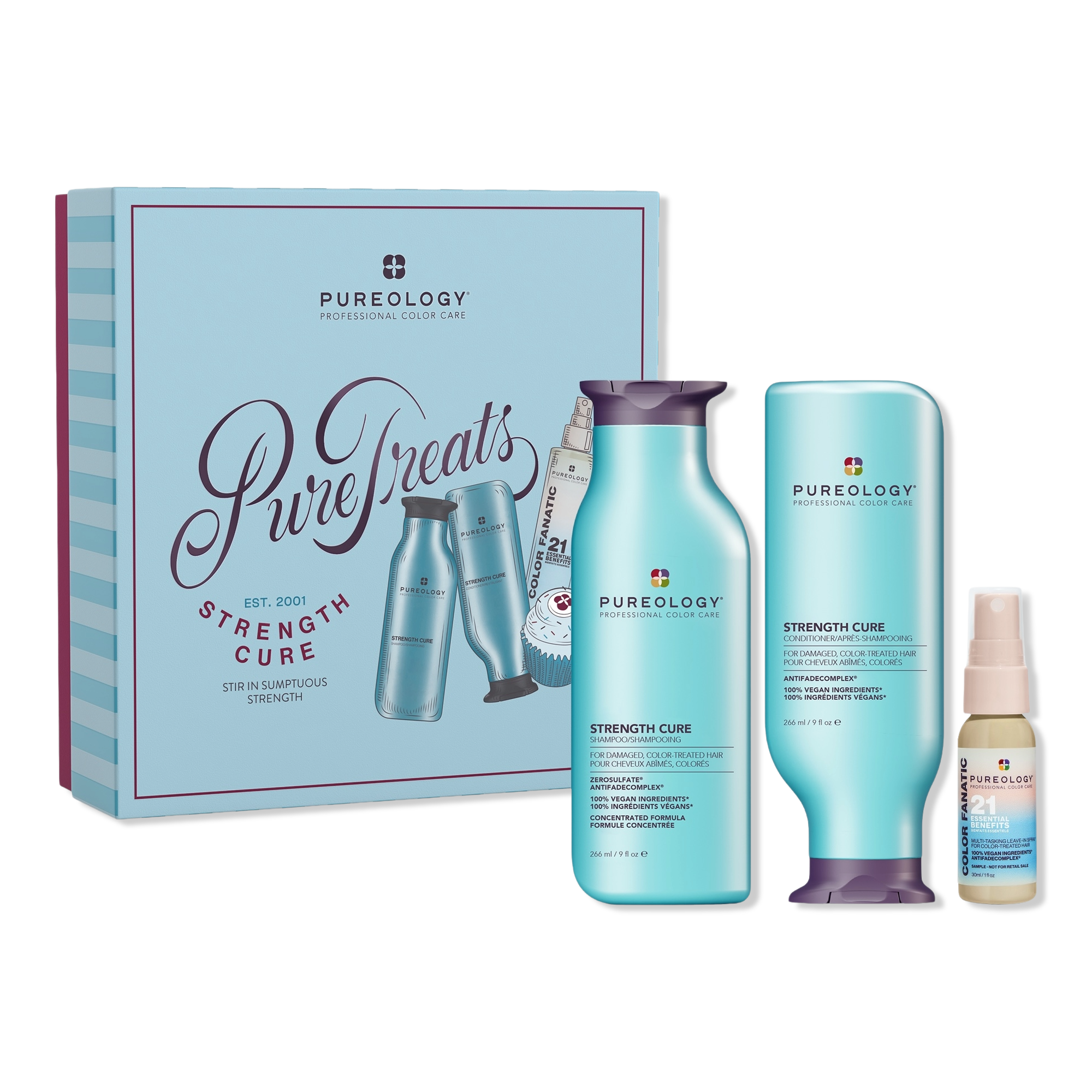 Pureology Pure Treats Strength Cure Kit for Damaged Hair #1