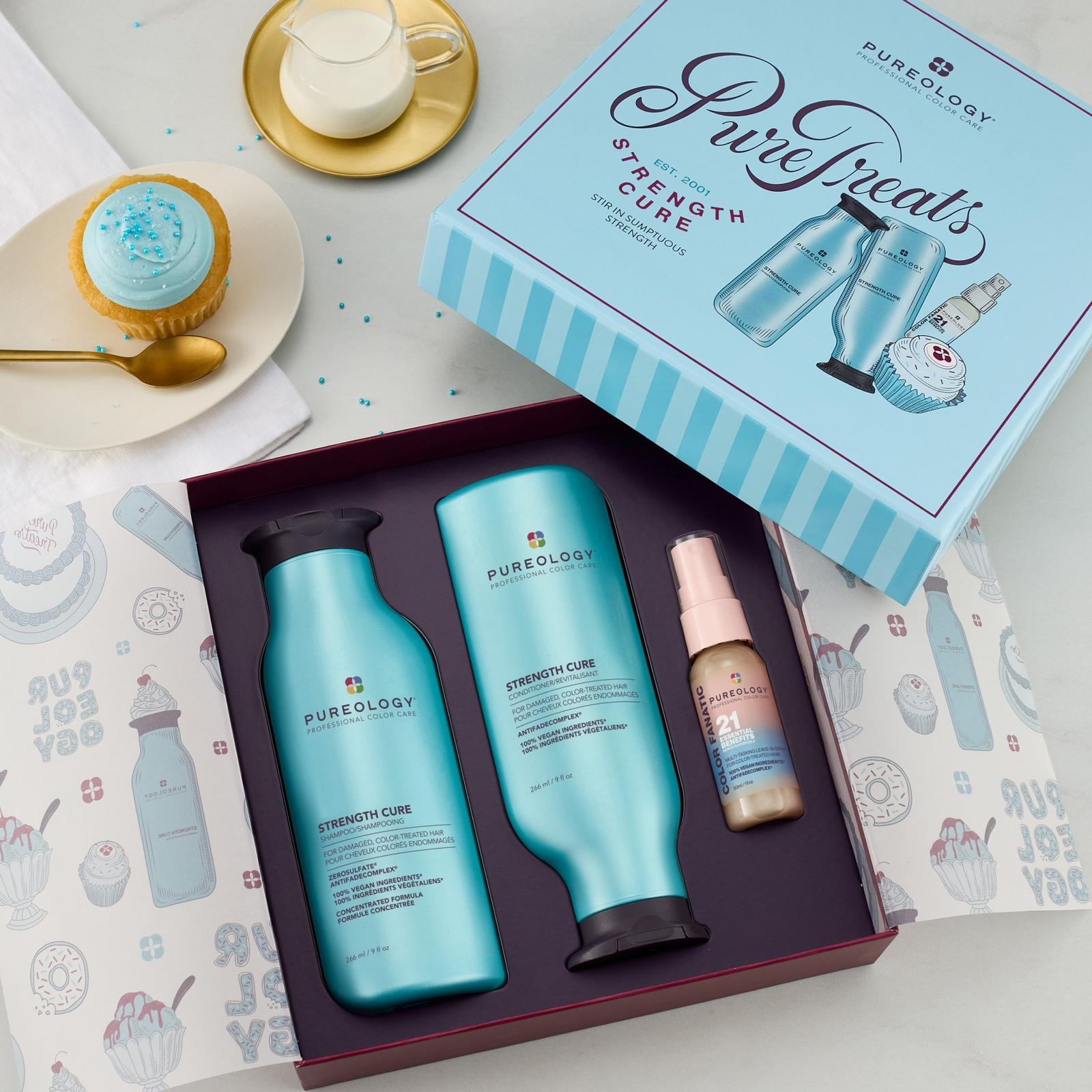 Pure Treats Strength Cure Kit for Damaged Hair