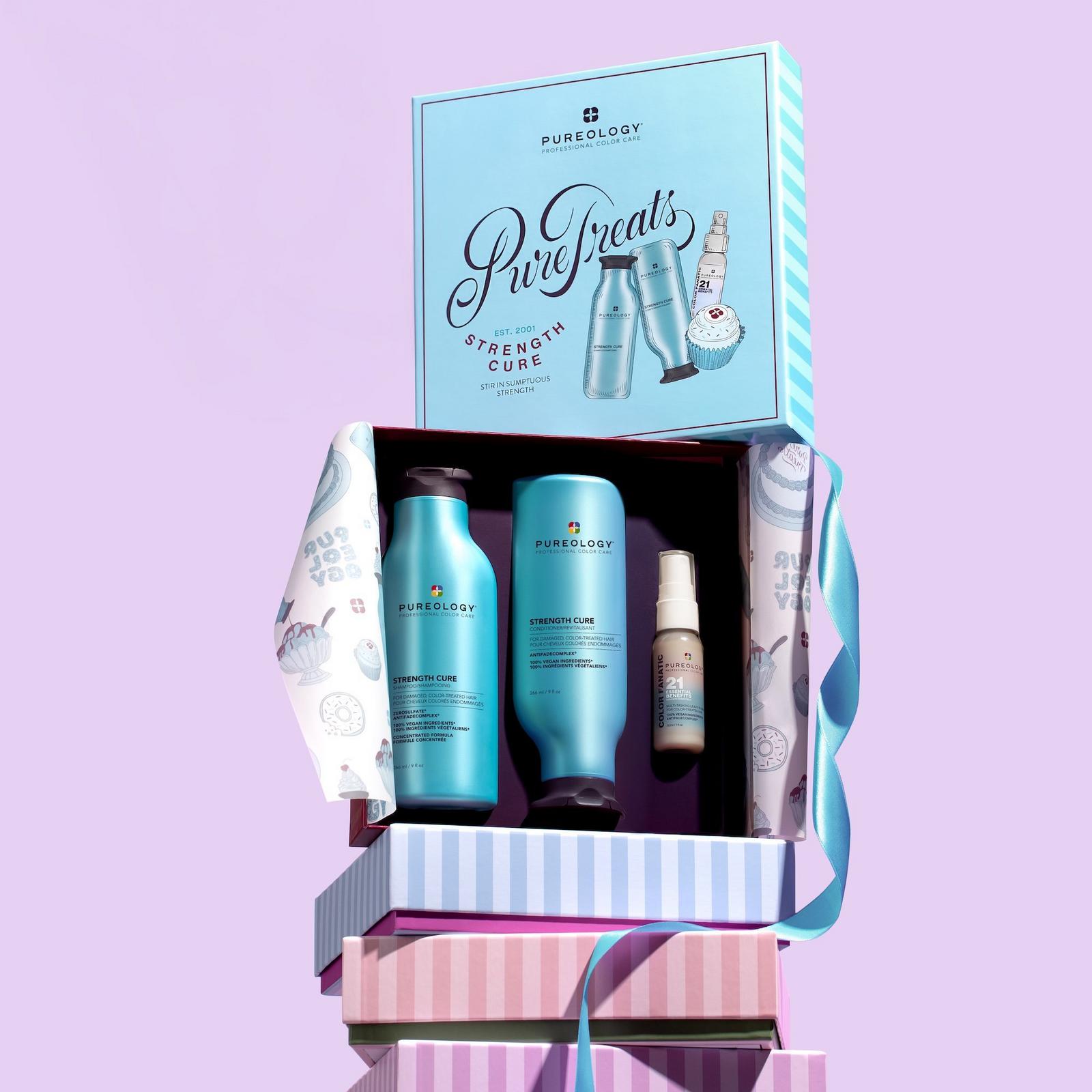 Pure Treats Strength Cure Kit for Damaged Hair