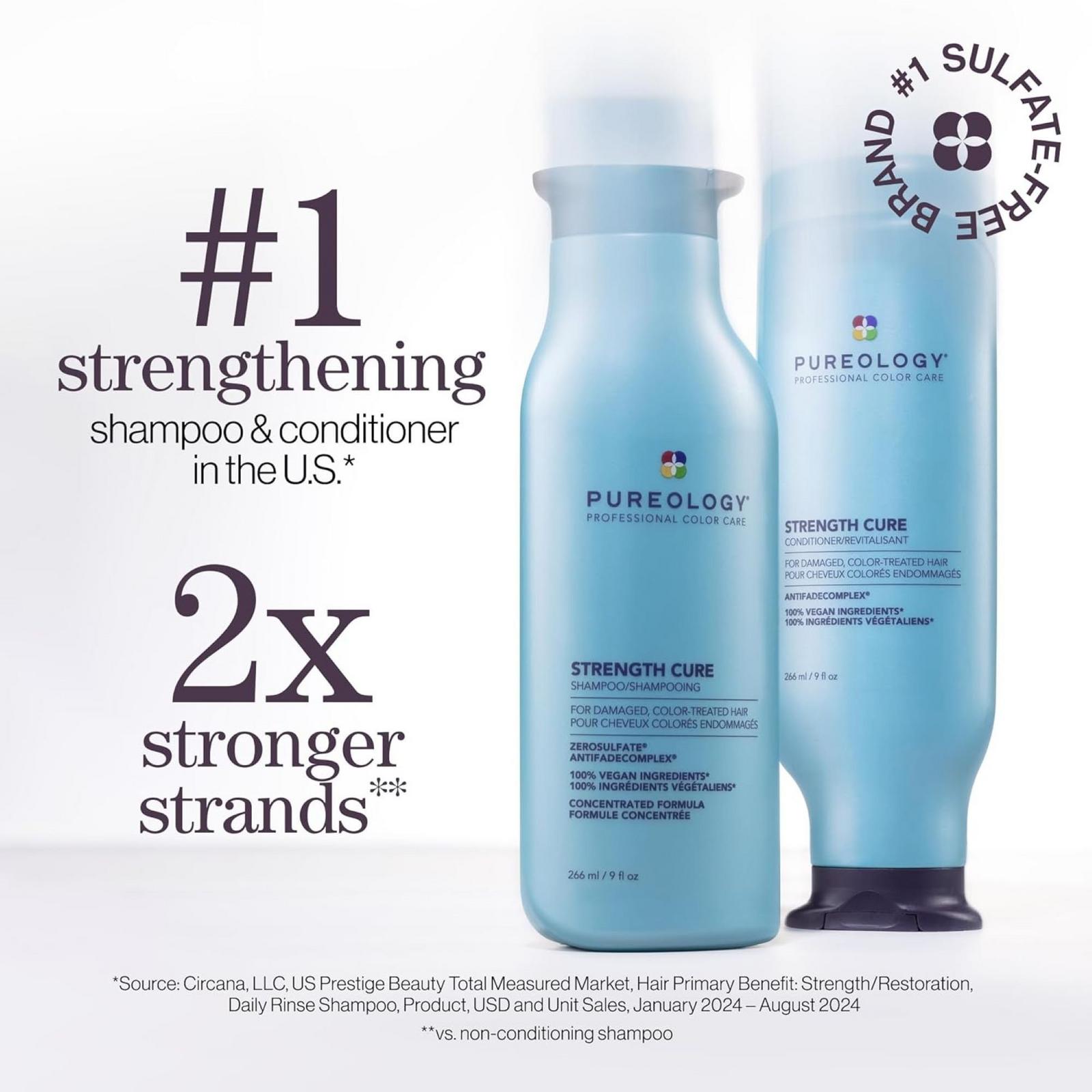 Pure Treats Strength Cure Kit for Damaged Hair