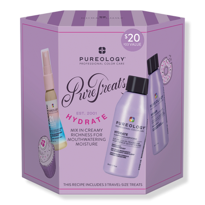 Pureology Pure Treats Hydrate Holiday Mini Kit for Dry Hair