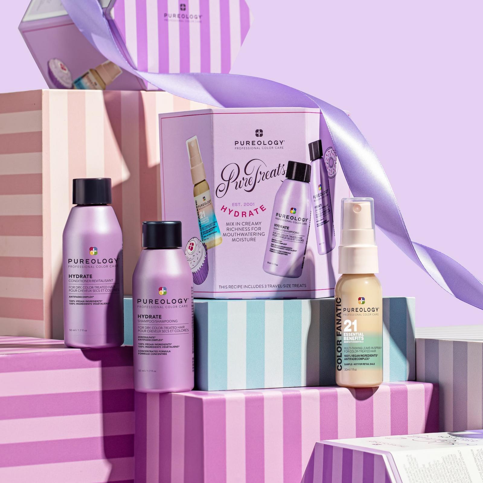 Pure Treats Hydrate Holiday Mini Kit for Dry Hair