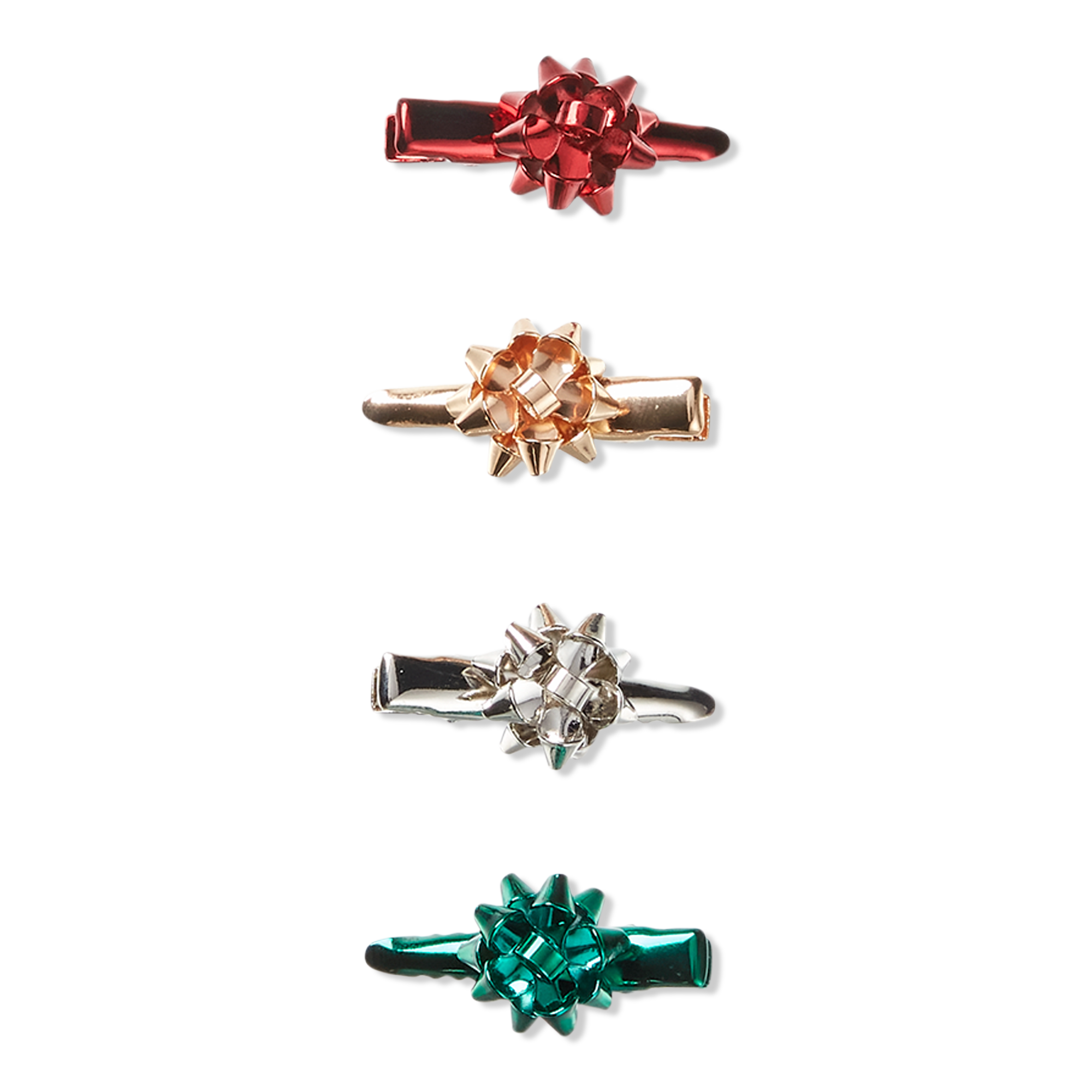 Scünci Holiday Bow Salon Clips #1
