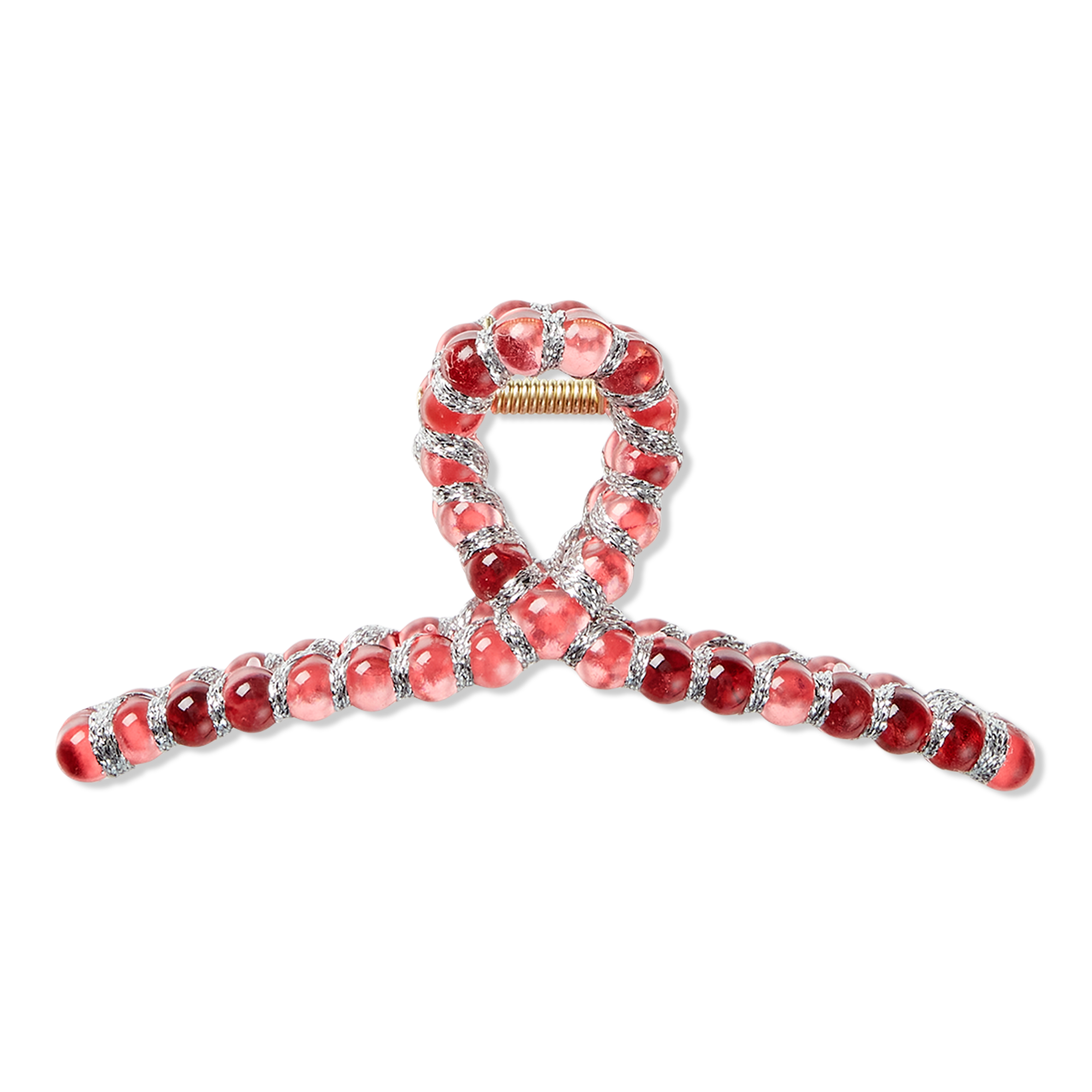 Scünci Candy Cane Claw Clip #1