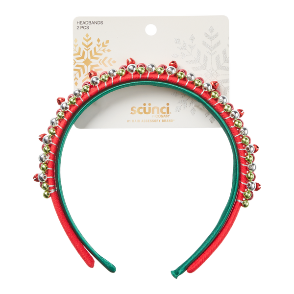 Scünci Holiday Bell Headbands #2