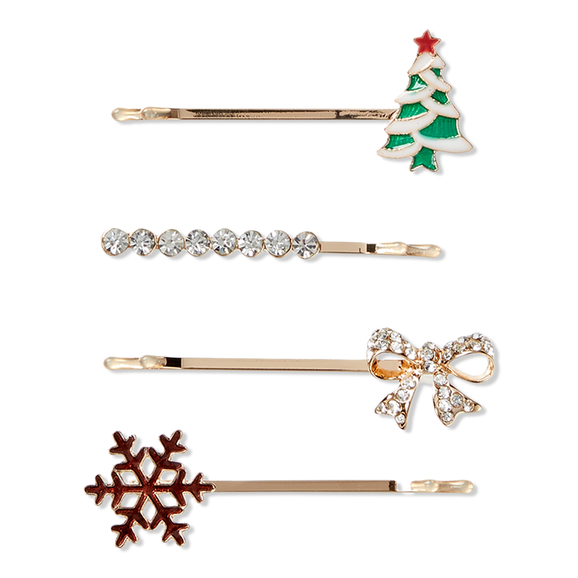 Scünci Holiday Bobby Pins #1