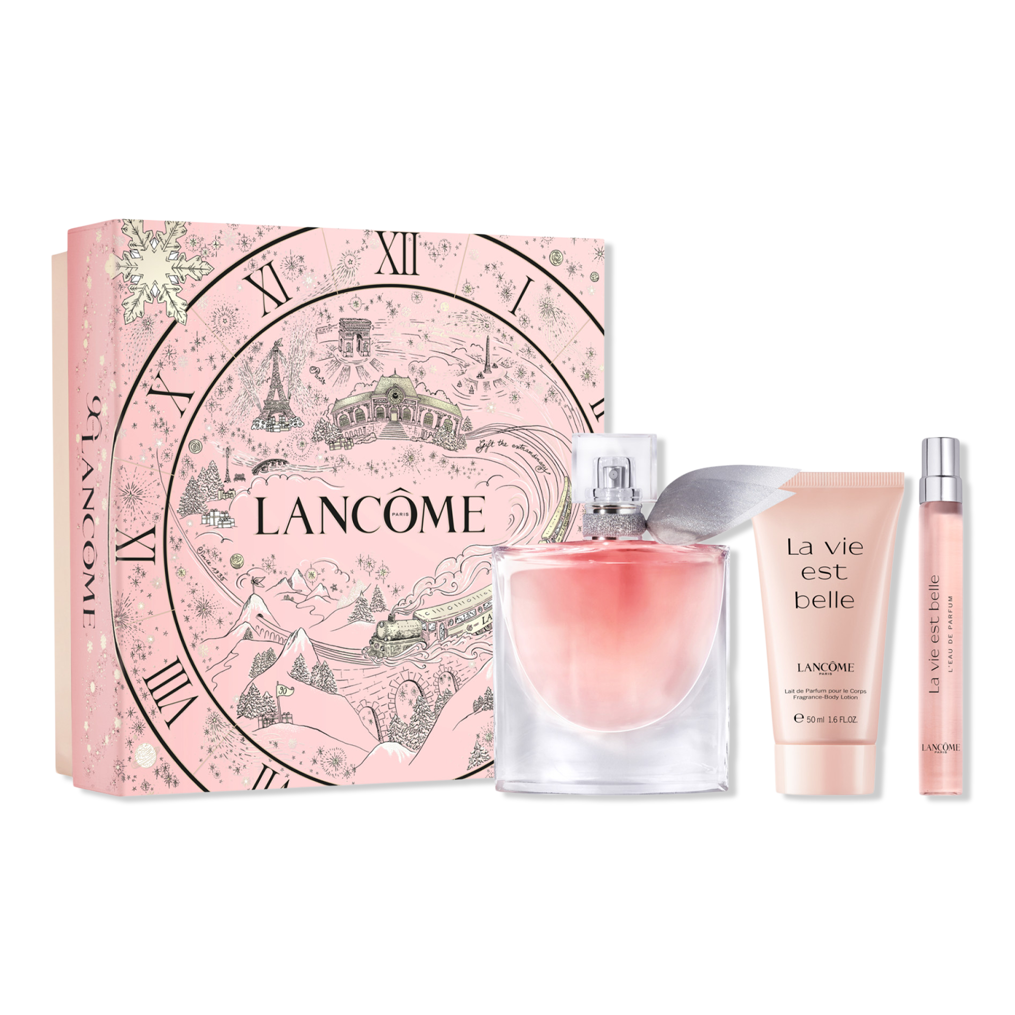 Lancôme La Vie Est Belle Limited Edition Body Lotion & Perfume Holiday Travel Gift Set #1
