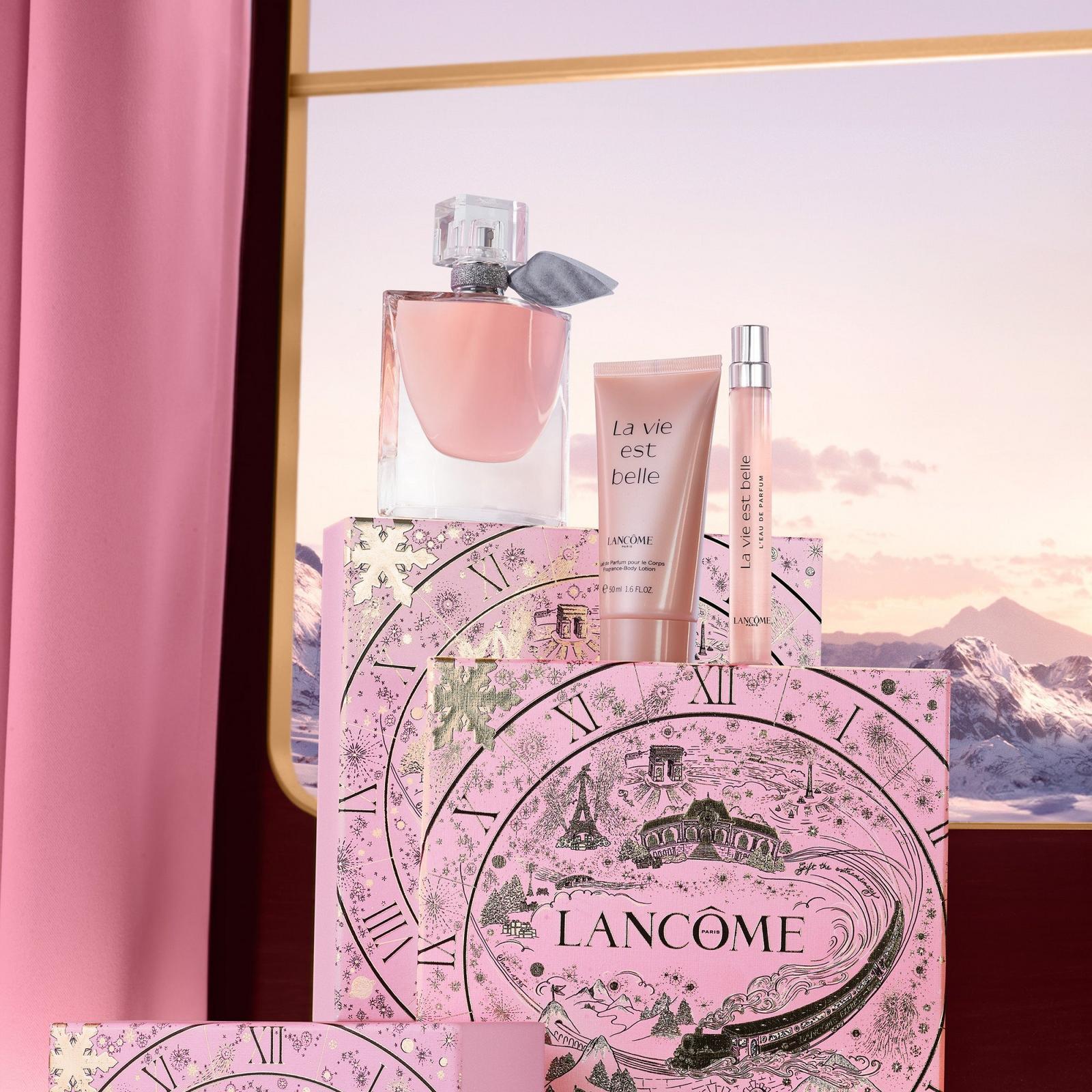 La Vie Est Belle Limited Edition Body Lotion & Perfume Holiday Travel Gift Set