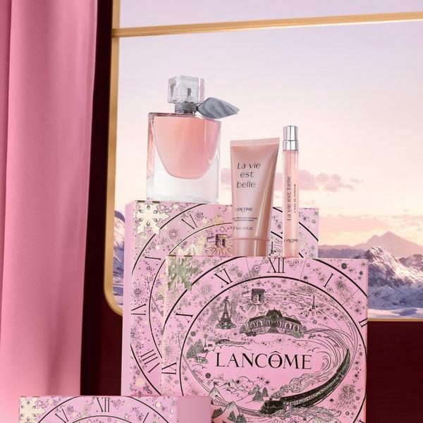 Lancôme La Vie Est Belle Limited Edition Body Lotion & Perfume Holiday Travel Gift Set #3