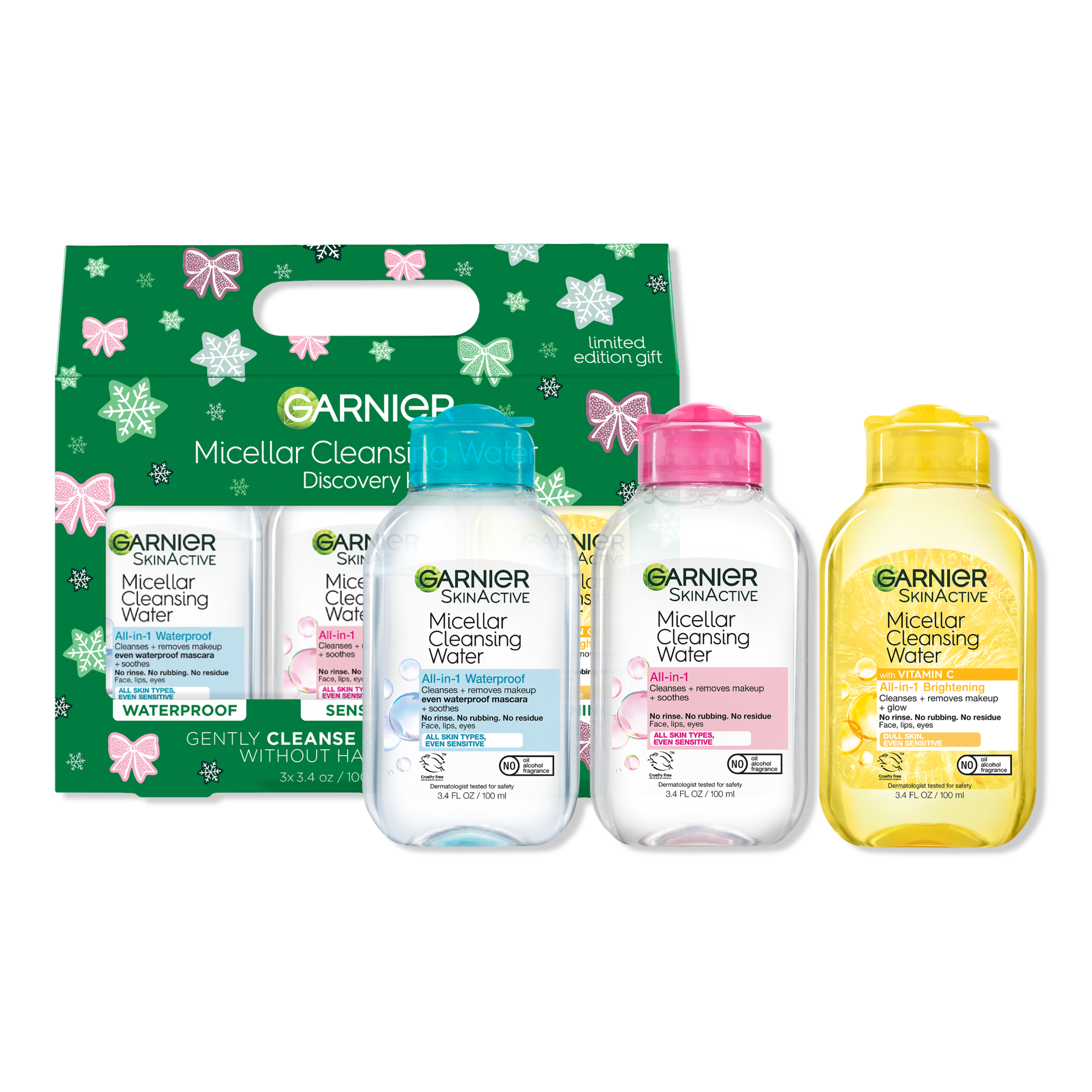 Garnier SkinActive Micellar Face Cleansing Holiday Kit Travel-size #1