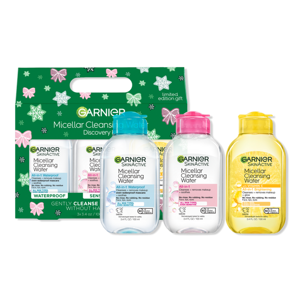 Garnier SkinActive Micellar Face Cleansing Holiday Kit Travel-size #1