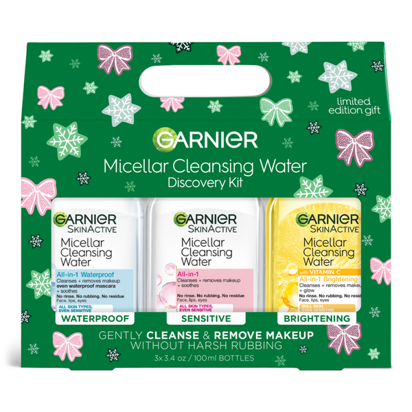Garnier SkinActive Micellar Face Cleansing Holiday Kit Travel-size #2