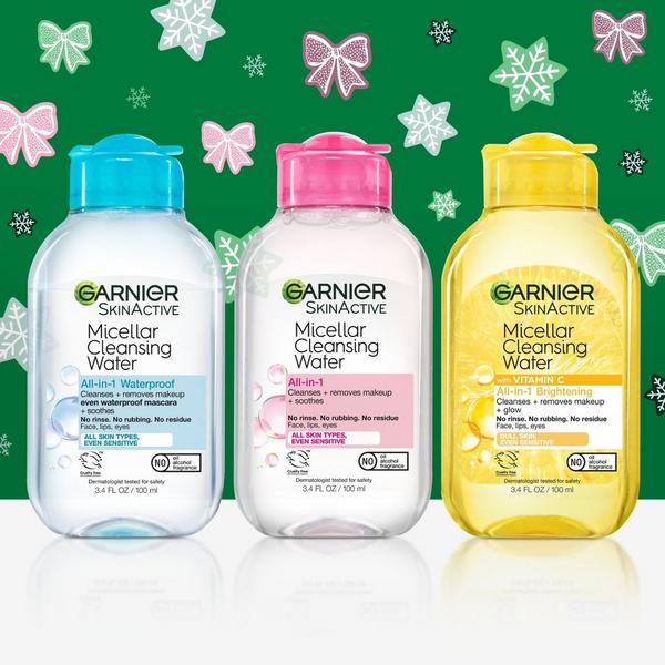 Garnier SkinActive Micellar Face Cleansing Holiday Kit Travel-size #3