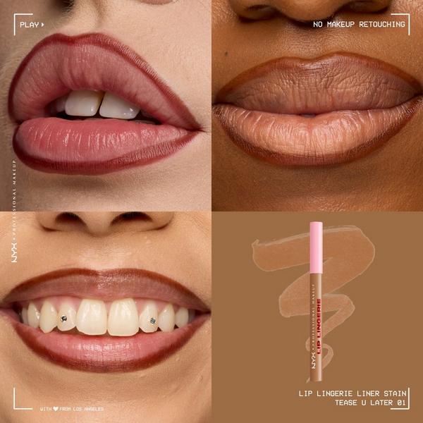NYX Professional Makeup Lingerie Lip Liner Stain #3