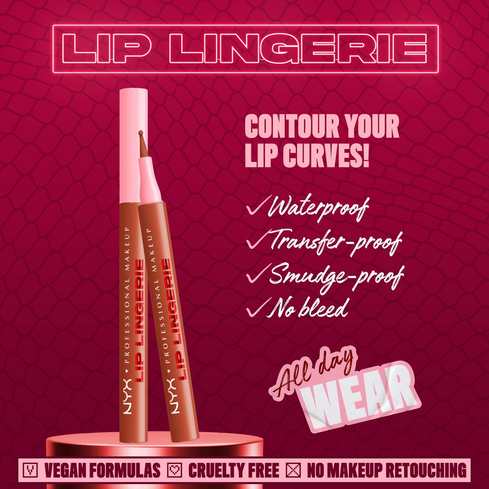 Lingerie Lip Liner Stain - Naughty Nude