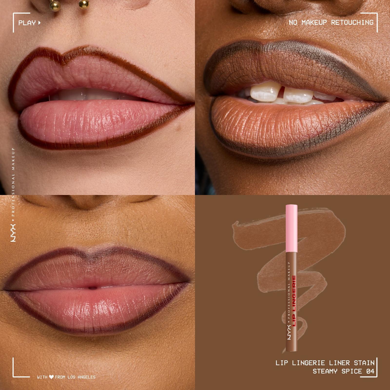 Lingerie Lip Liner Stain - Steamy Spice