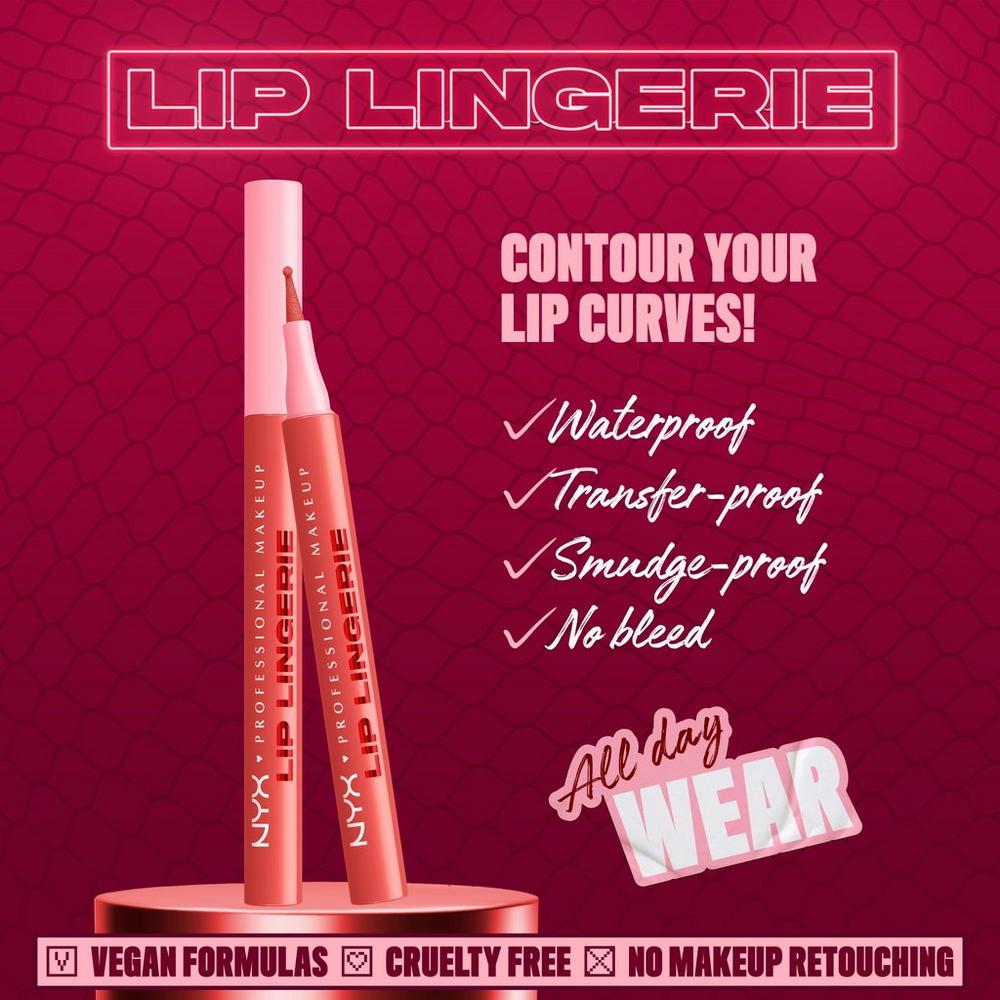 Lingerie Lip Liner Stain - Send Nudes