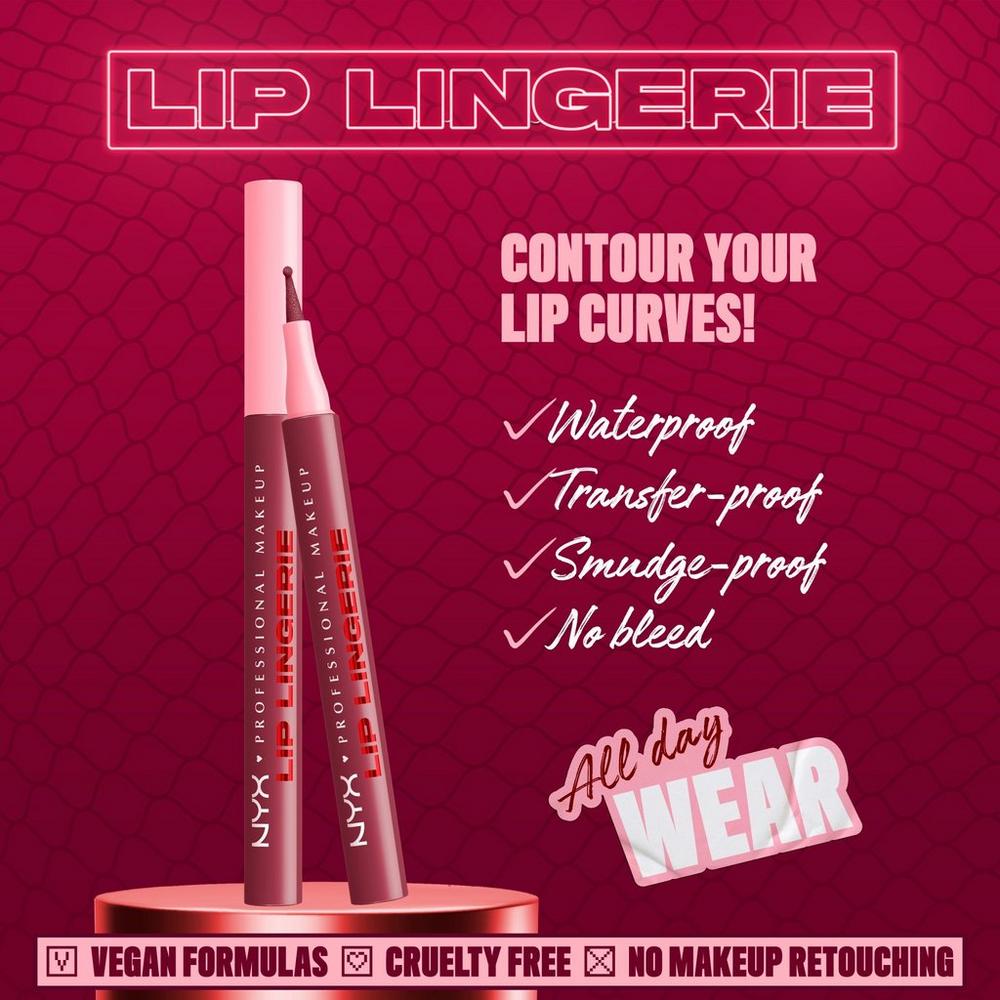 Lingerie Lip Liner Stain - Hot & Heavy