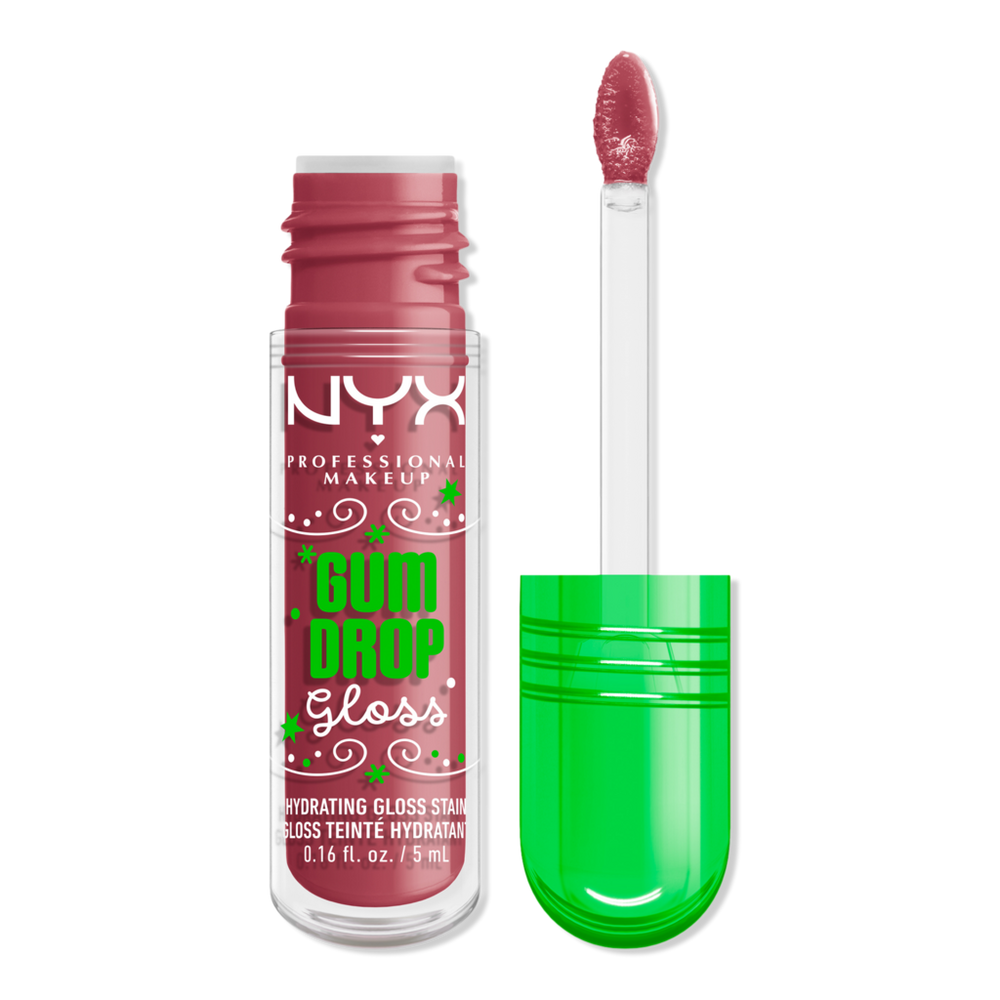 Nyx Professional Makeup Gloss Collections Holiday Gum Drop Lip Gloss Stain - Bubblegum Burst