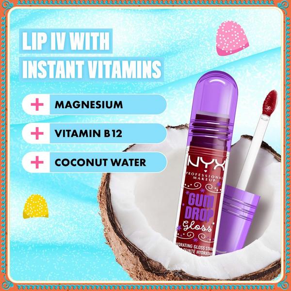 NYX Professional Makeup Gloss Collections Holiday Gum Drop Lip Gloss Stain #6