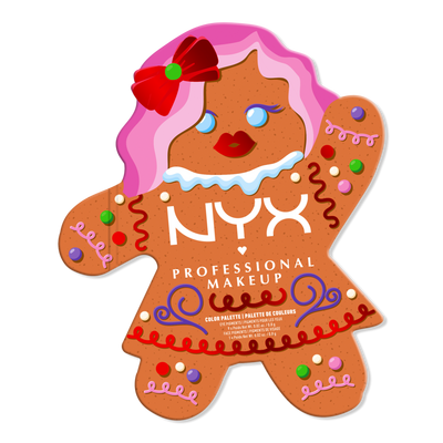 NYX Professional Makeup Holiday Gingerbaddie Eyeshadow Palette
