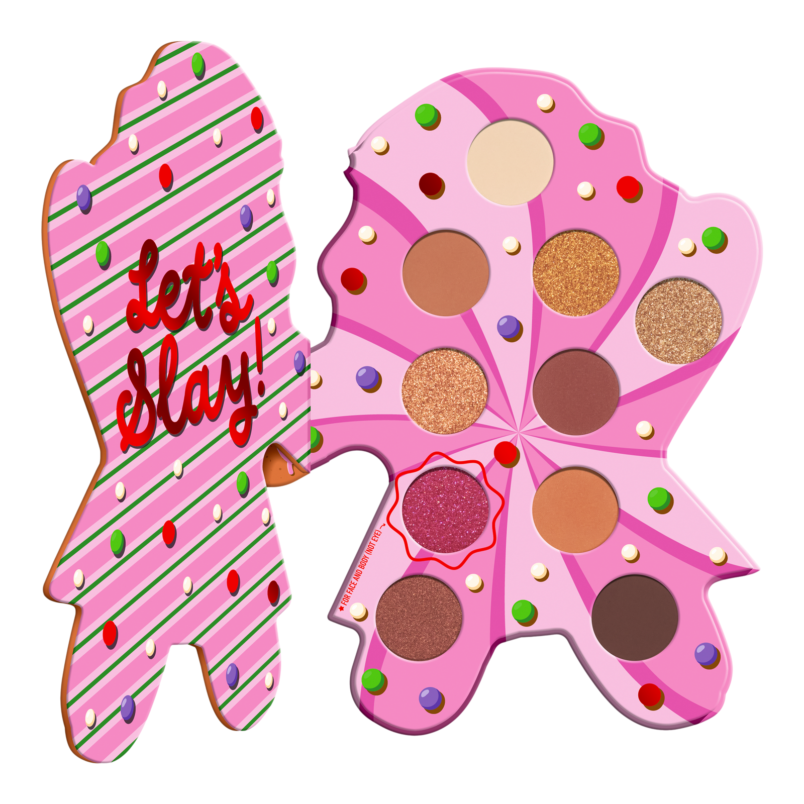 Holiday Gingerbaddie Eyeshadow Palette