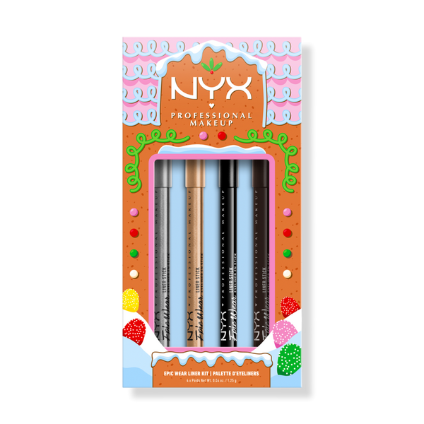 NYX Professional Makeup Holiday Eye Candy Epic Wear Liner Stick Kit #1