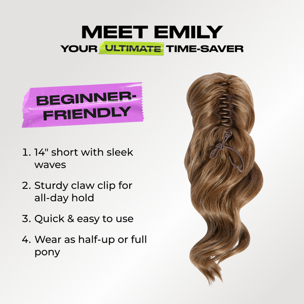 inh HAIR Emily Ponytail Extension #4
