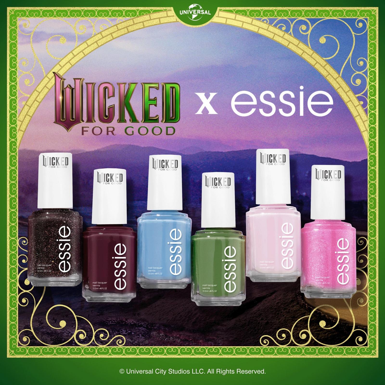 Limited Edition essie x Wicked: For Good Salon-Quality Nail Polish - wicked