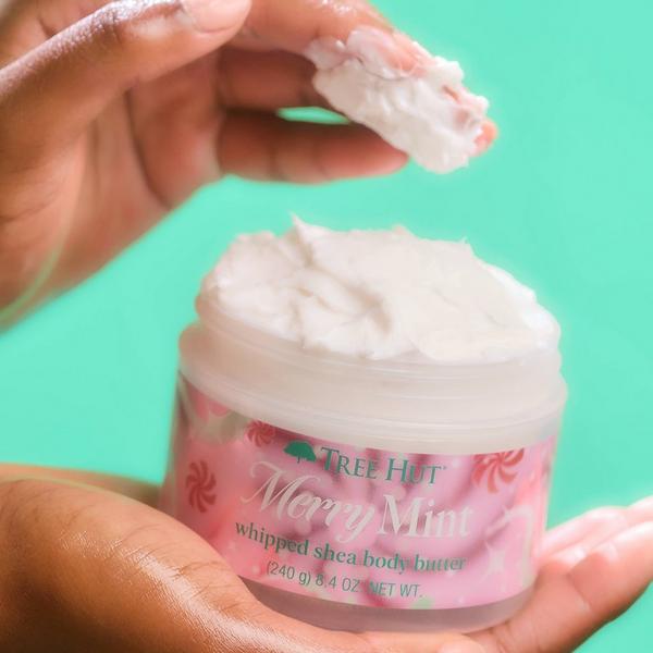 Tree Hut Merry Mint Whipped Shea Body Butter #5