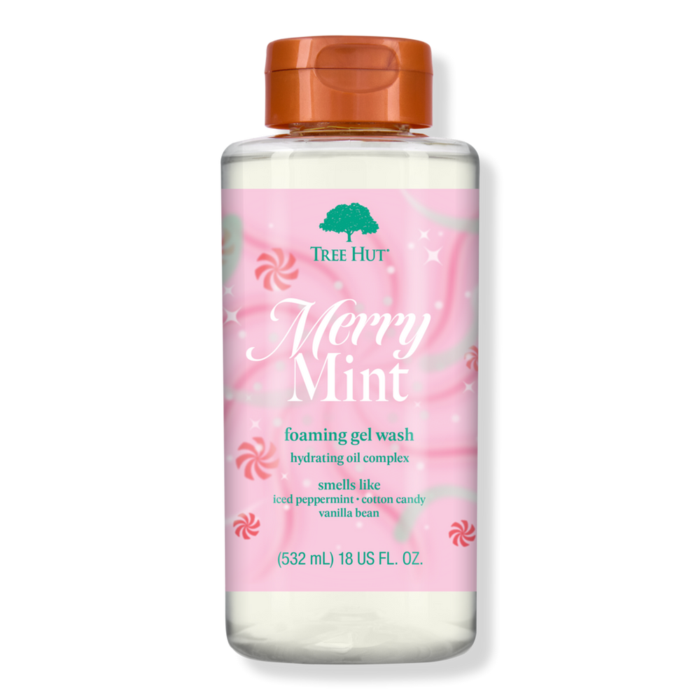 Tree Hut Merry Mint Foaming Gel Body Wash
