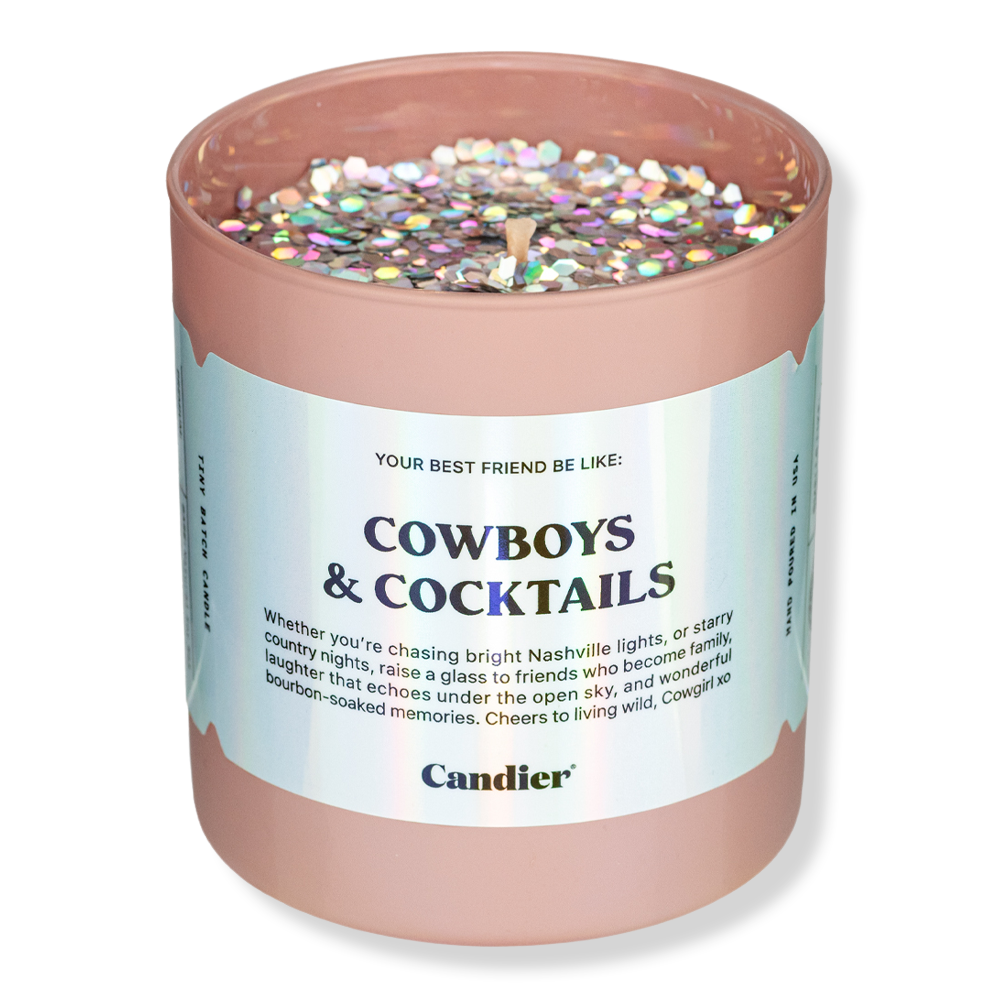 Candier Cowboys & Cocktails Candle #1