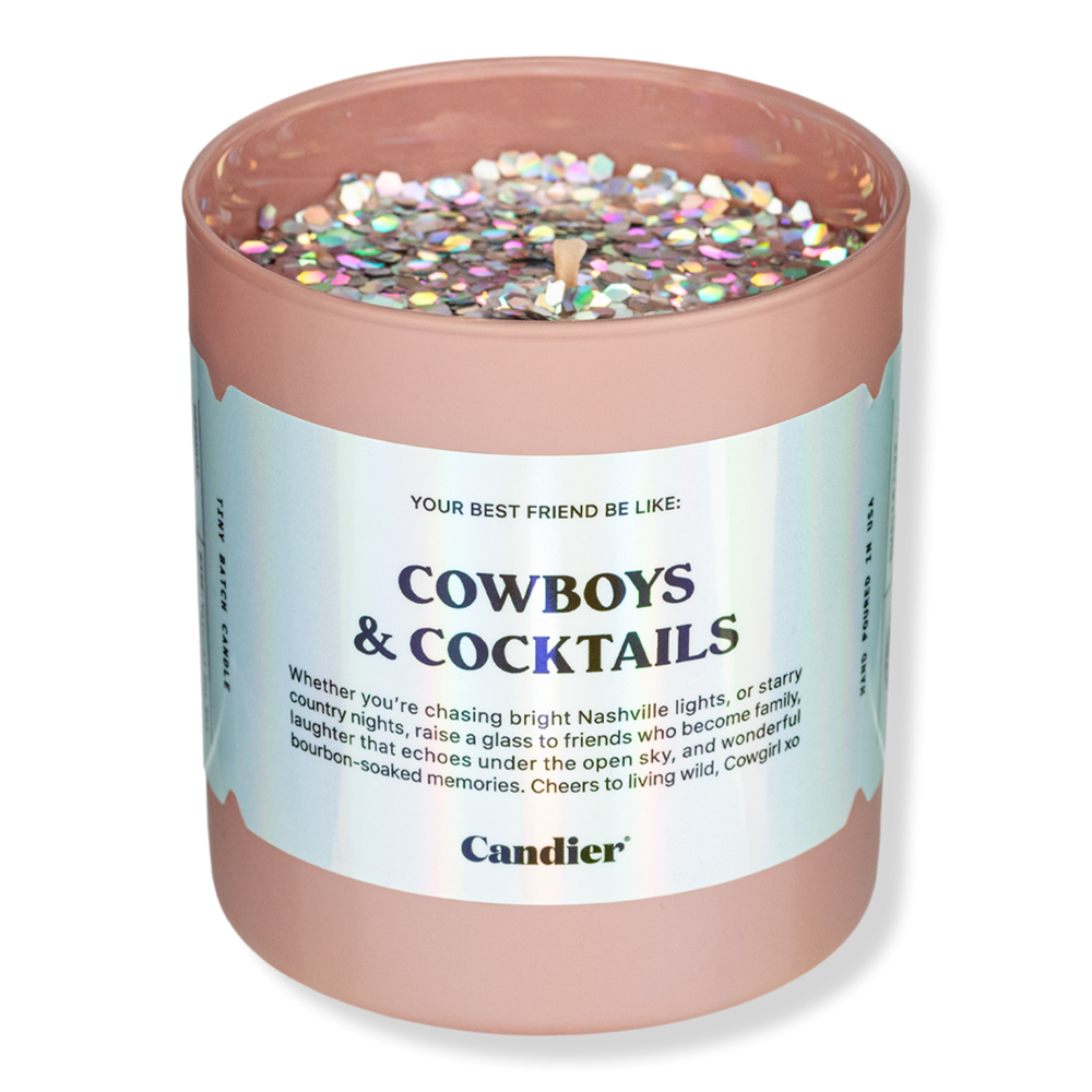 Candier Cowboys & Cocktails Candle