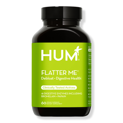 Hum Nutrition Flatter Me Digestive Enzymes for Fast Bloating Relief