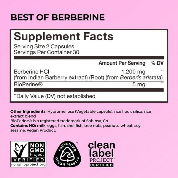 Hum Nutrition Best of Berberine Weight Management & Glucose Support #5