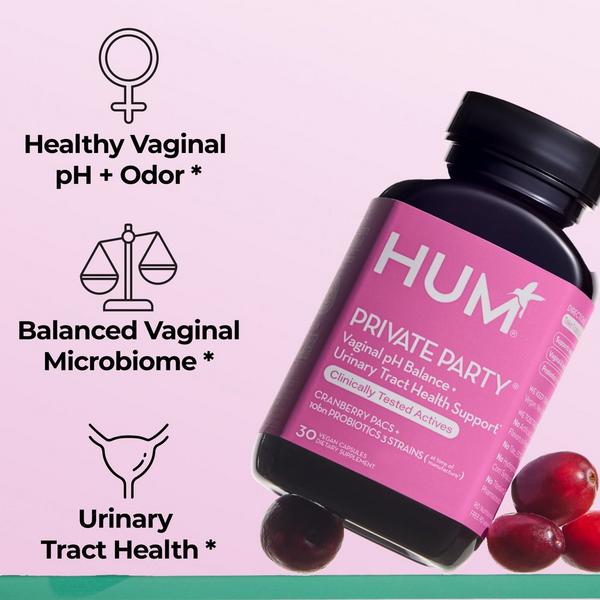 Hum Nutrition Private Party Vaginal Probiotics for pH Balance & Urinary Tract Health #2