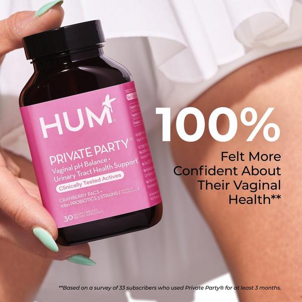 Hum Nutrition Private Party Vaginal Probiotics for pH Balance & Urinary Tract Health #3