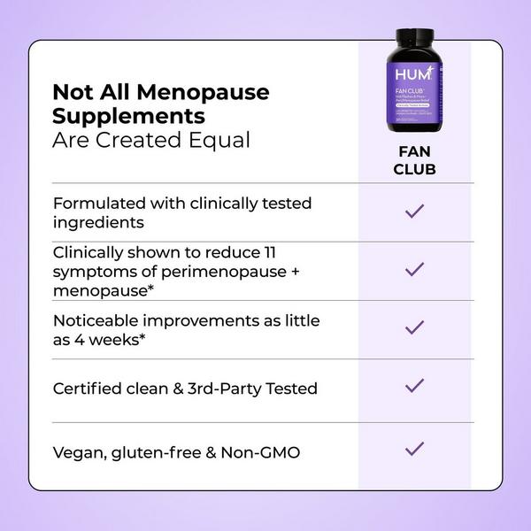 Hum Nutrition Fan Club for Multi-Symptom Relief for Peri/Menopause #6