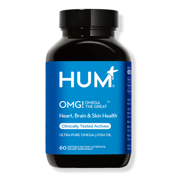 Hum Nutrition OMG! Omega The Great For Brain, Heart + Skin Health Support #1