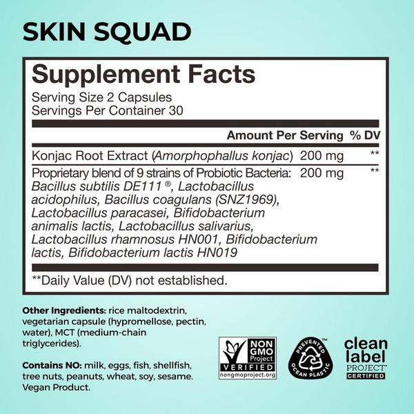 Hum Nutrition Skin Squad Pre + Probiotics For Clear Skin #5